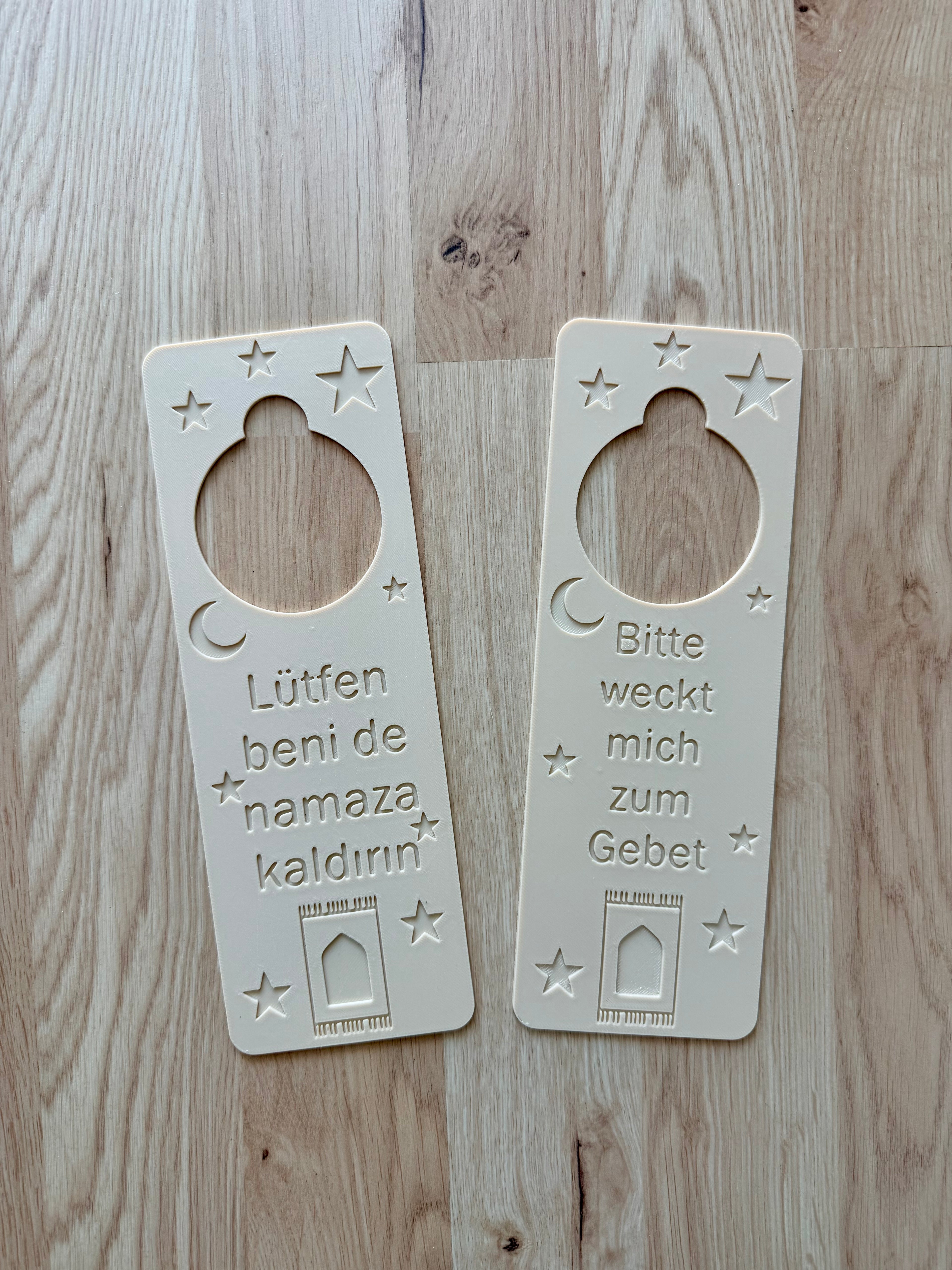 Türhängeschild - Mein kleiner Weckruf