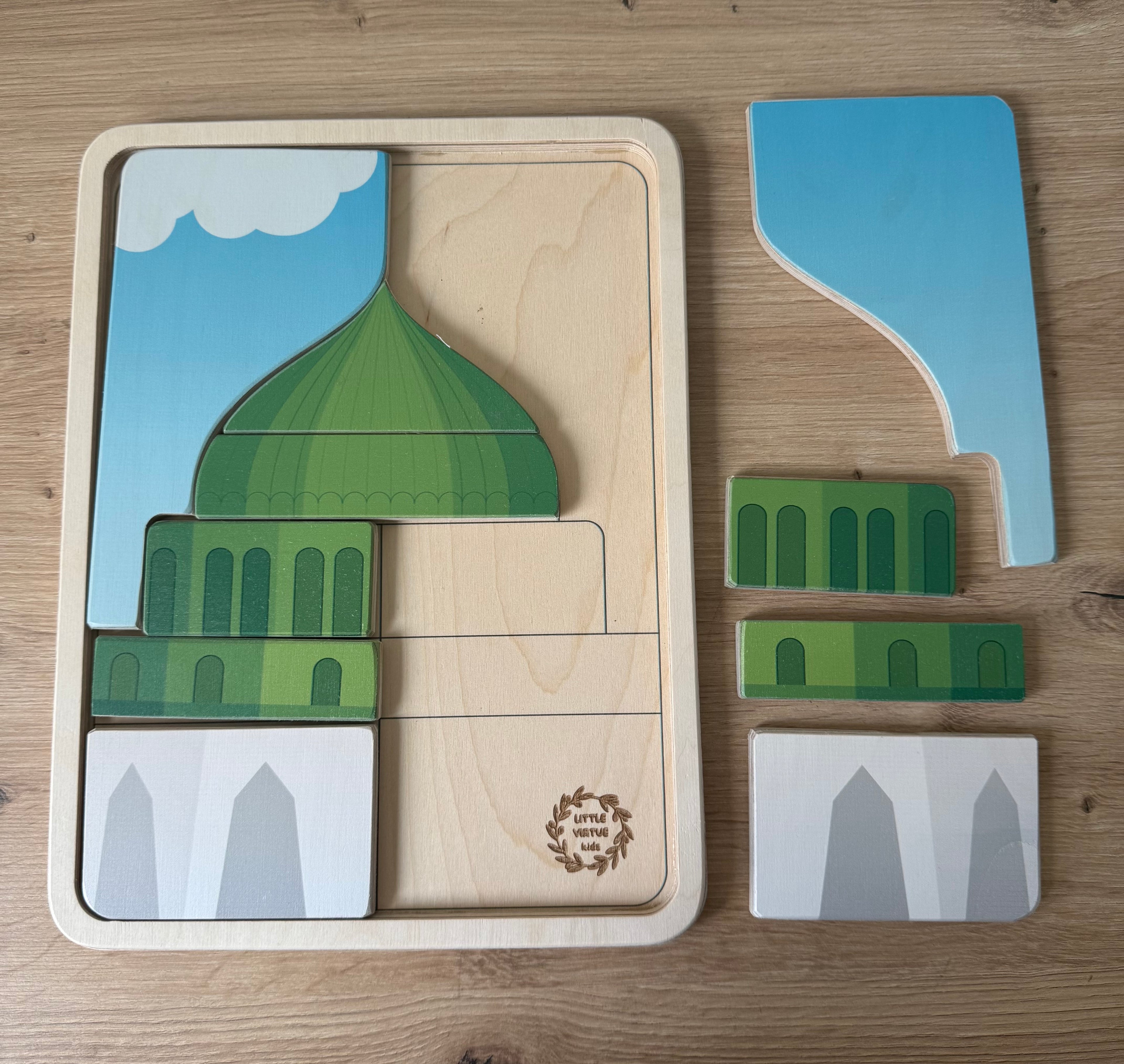 Puzzle - die drei heiligen Moscheen