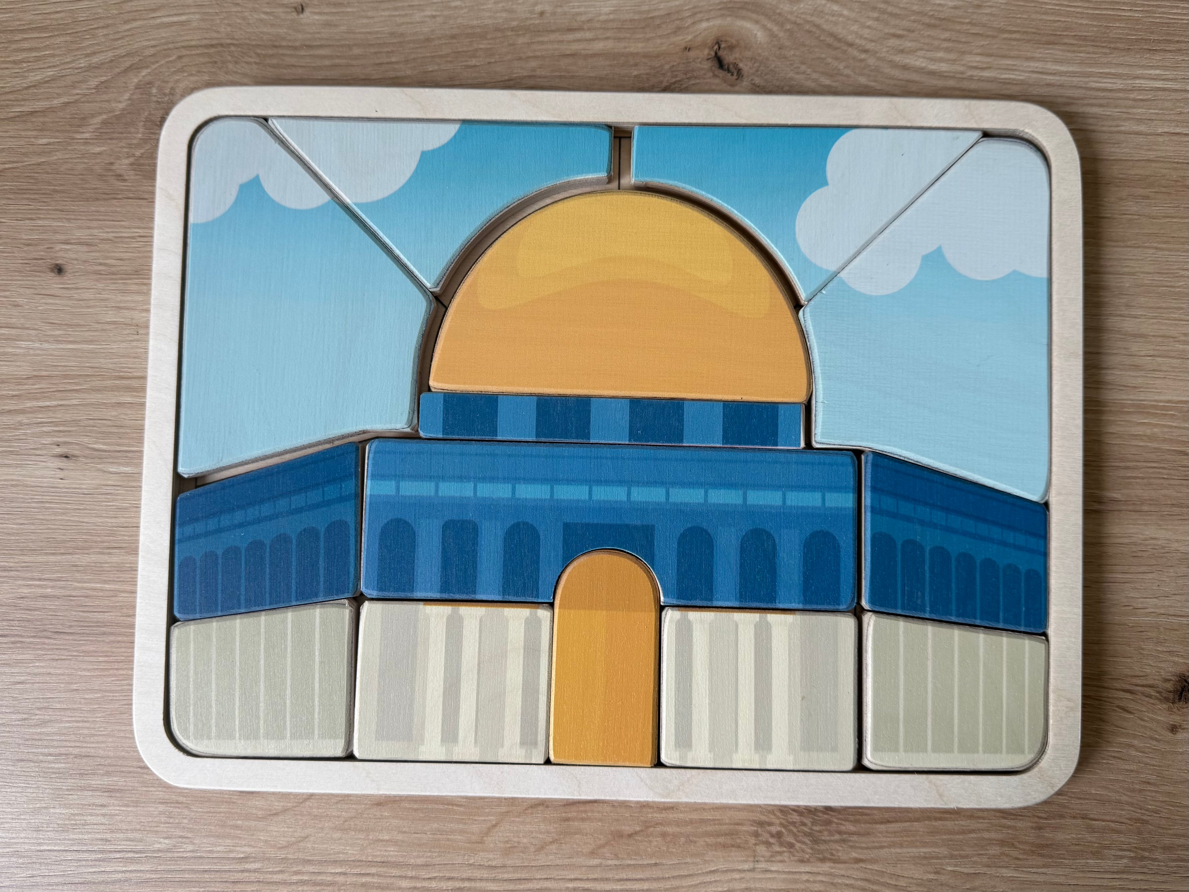 Puzzle - die drei heiligen Moscheen