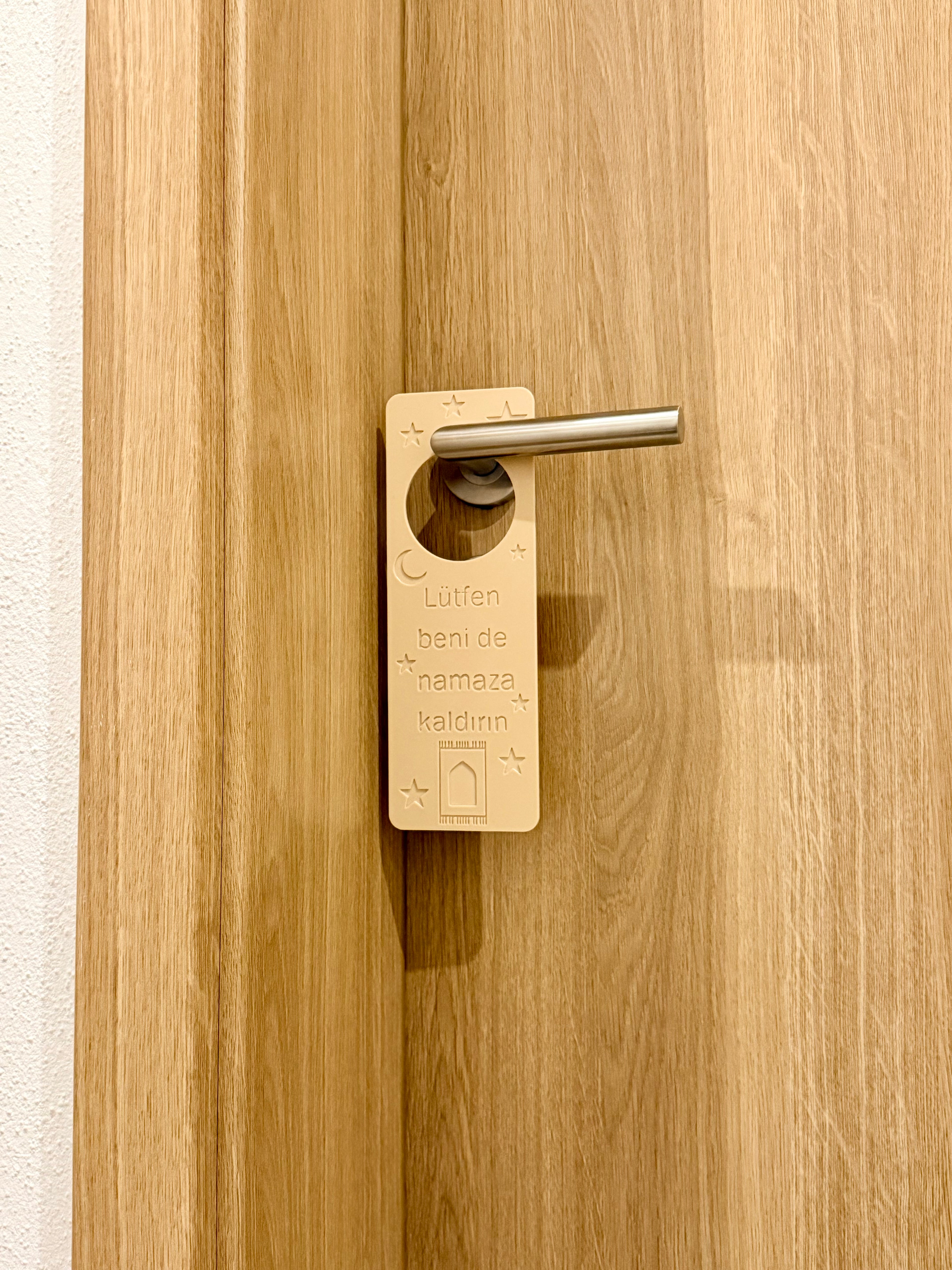 Türhängeschild - Mein kleiner Weckruf